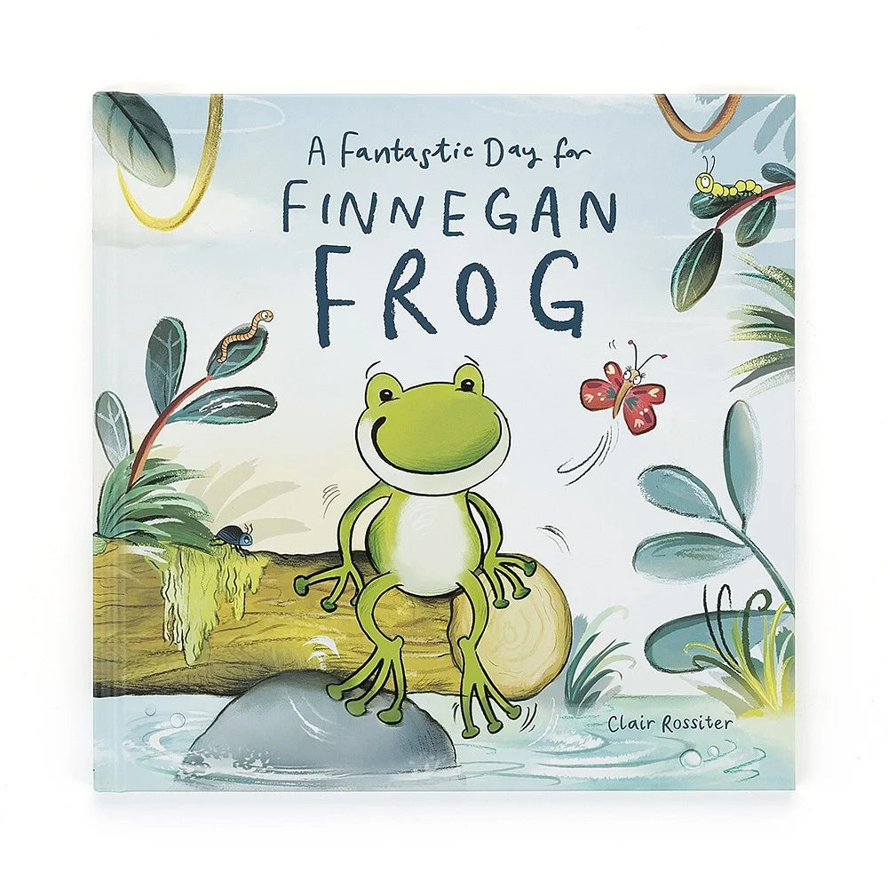 Cuddly and lovely Jellycat animalsJellycat A Fantastic Day For Finnegan Frog Book