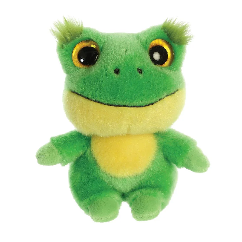 Delightful and enchanting plush friendsAcha the Frog Soft Toy 5In