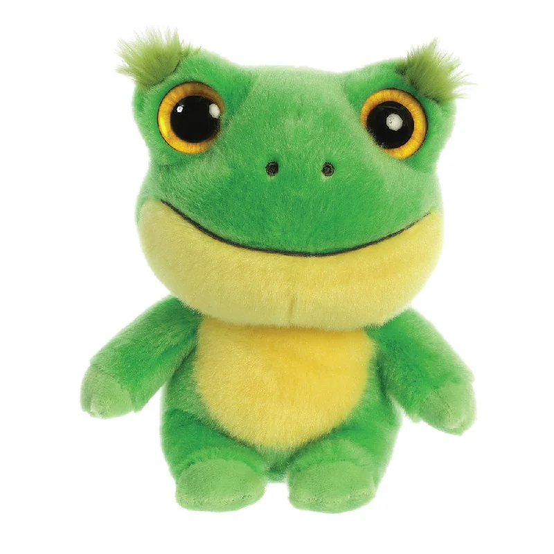 Adorable and tiny stuffed crittersAcha the Frog Soft Toy 8In