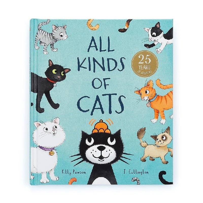 Soft and charming Jellycat designsJellycat All Kinds Of Cats Book