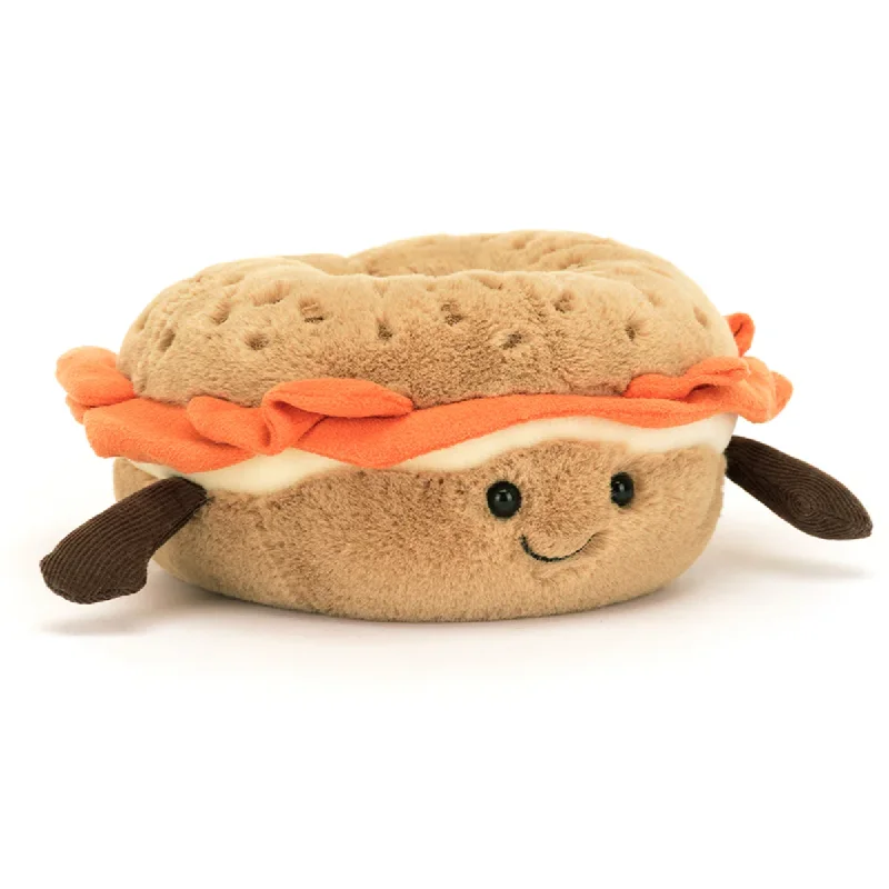 Cuddly and endearing Jellycat timeless appealAmuseables Bagel
