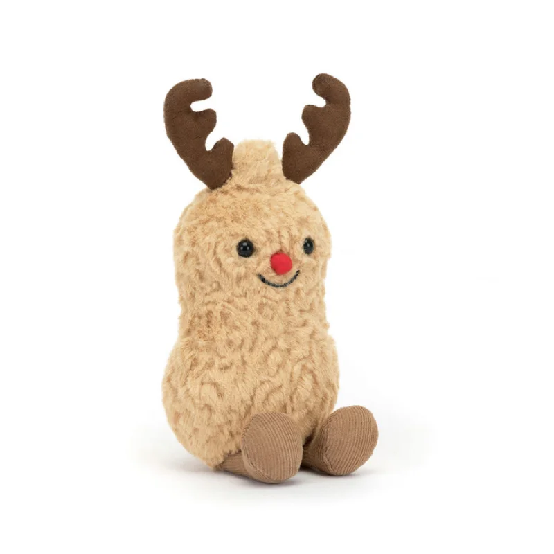 Cozy and gentle Jellycat attention to detailAmuseable Peanut Reindeer max 2 per customer Cozy and gentle Jellycat attention to detailAmuseable Peanut Reindeer max 2 per customer