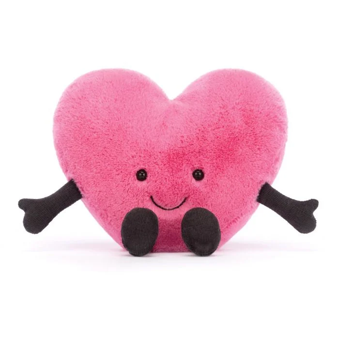 Soft and endearing Jellycat plushiesAmuseable Pink Heart Large