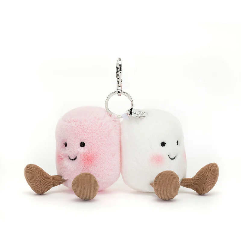 Huggable and sweet Jellycat all-around favoritesAmuseables Pair Of Marshmallows Bag Charm