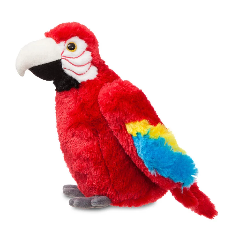 Enchanting and magical plush dollsMuriel Scarlet Macaw Parrot Soft Toy