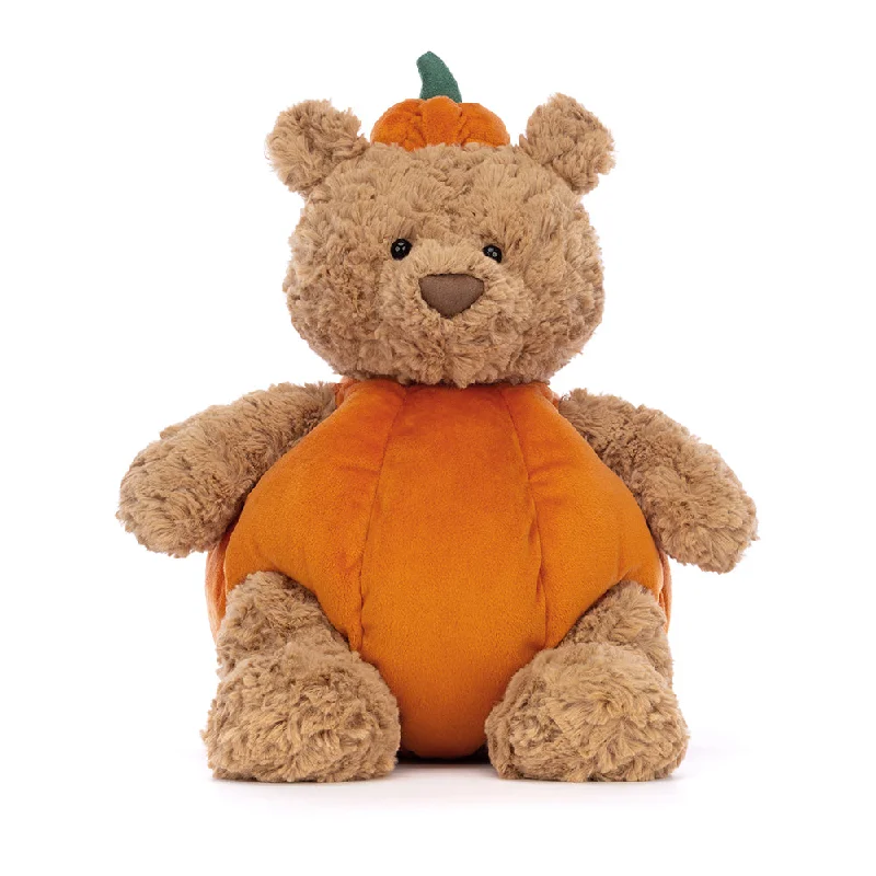 Adorable and gentle Jellycat friendsBartholomew Bear Pumpkin