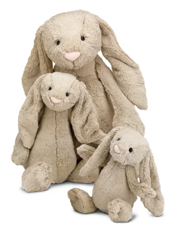 Huggable and comforting Jellycat creationsJellycat Bashful Beige Bunny - Large