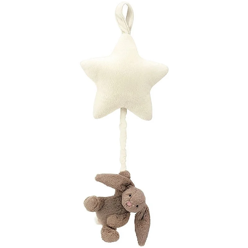 Huggable and charming Jellycat beloved by all ages.Jellycat Bashful Beige Bunny Star Musical Pull Huggable and charming Jellycat beloved by all ages.Jellycat Bashful Beige Bunny Star Musical Pull