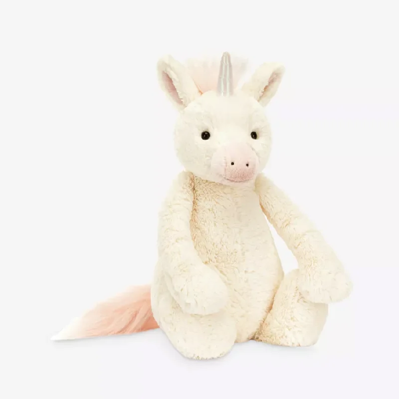 Fluffy and comforting Jellycat superior materialsBashful Unicorn