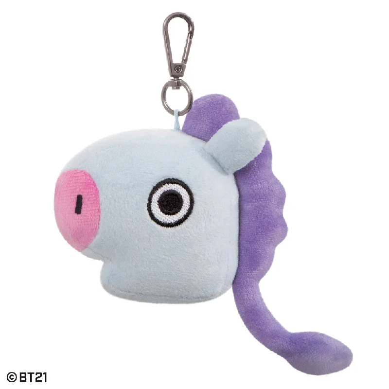 Cheerful and happy stuffed figuresBT21, MANG Plush Key Clip, 4In