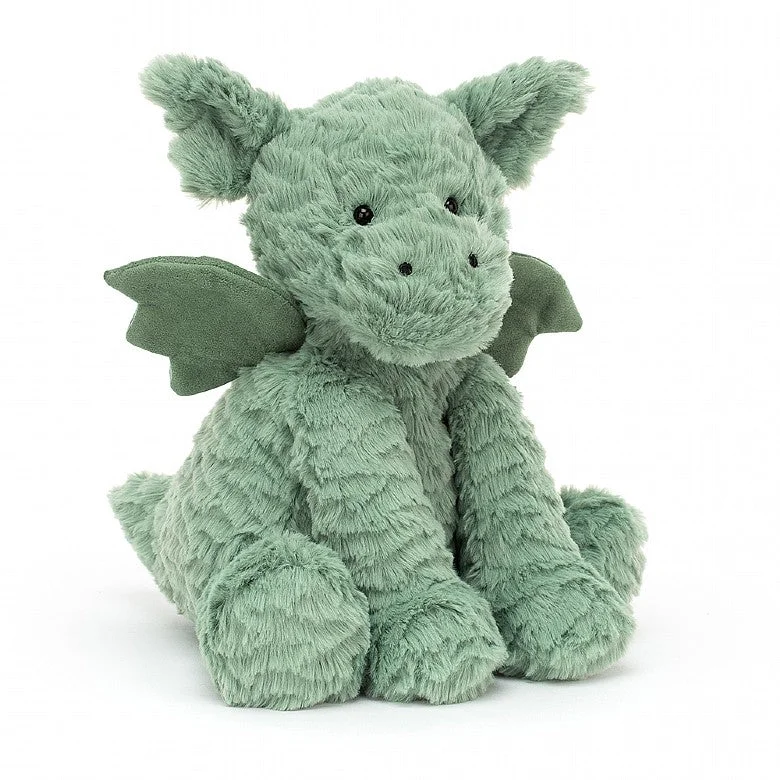 Adorable and plush Jellycat emotional support friendsFuddlewuddle Dragon Suitable From Birth Available in 2 Sizes