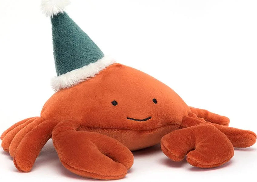 Sweet and endearing Jellycat stuffiesCelebration Crustacean Crab