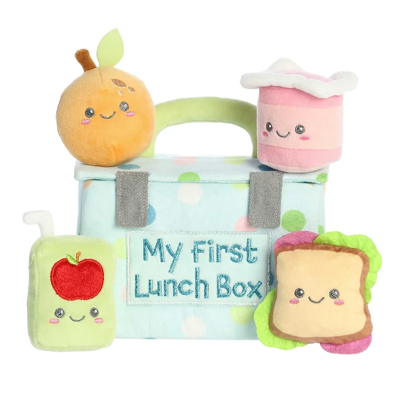 Cozy and delightful Jellycat companionsebba™ - Baby Talk™ - 8.5" My First Lunchbox™