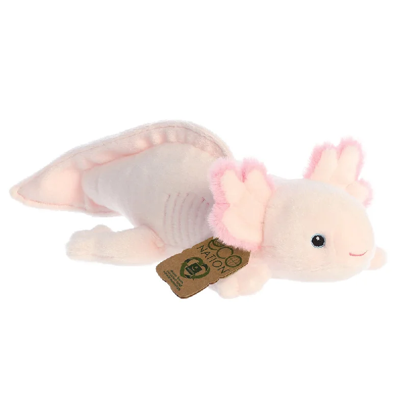 Adorable and tiny stuffed crittersEco Nation Axolotl Soft Toy