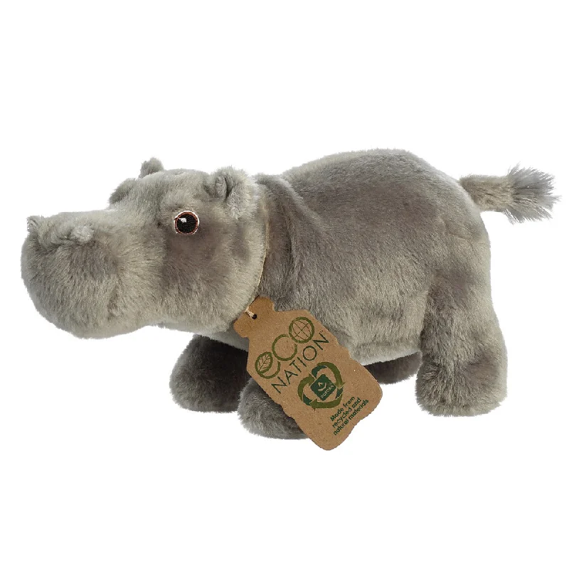 Whimsical and imaginative stuffed toysEco Nation Hippopotamus Soft Toy