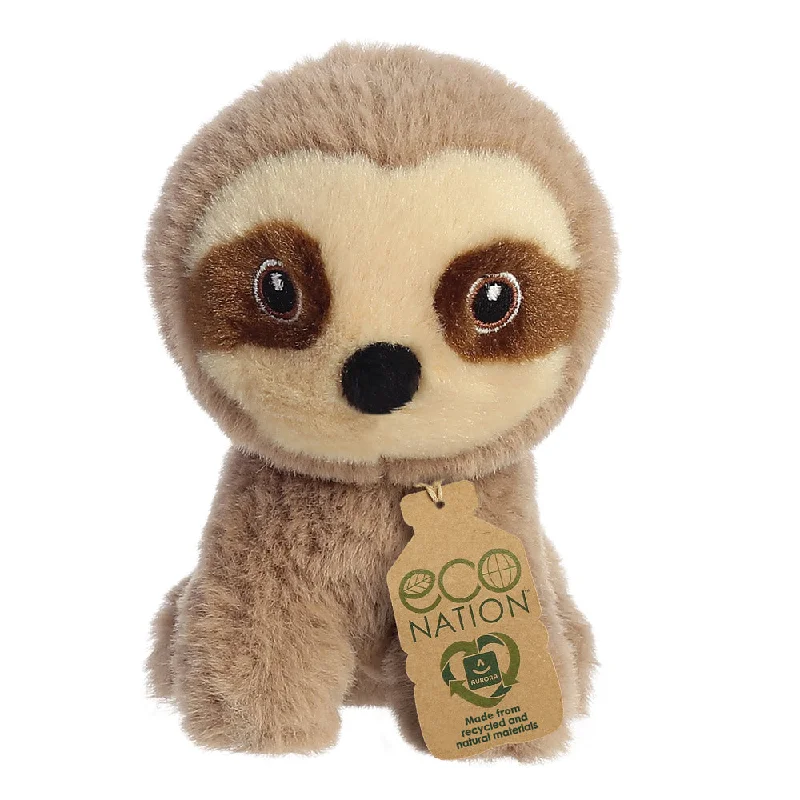 Endearing and lovable stuffed toysEco Nation Mini Sloth Soft Toy
