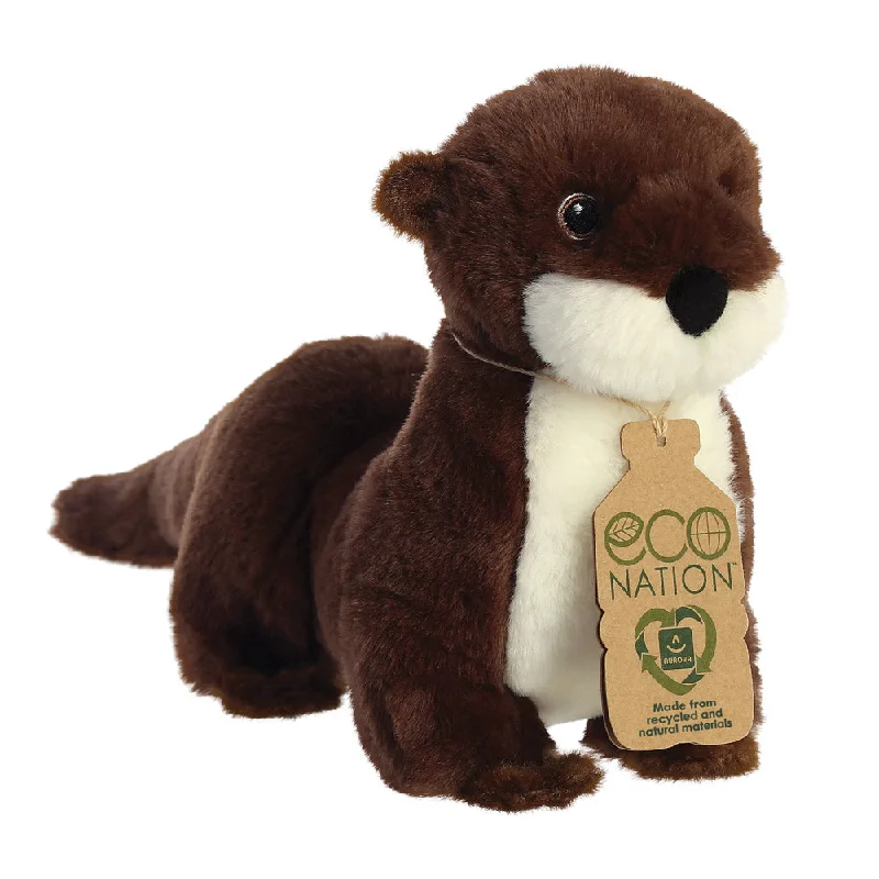 Huggable and cozy plush toysEco Nation River Otter Soft Toy