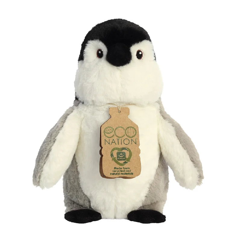 Colorful and vibrant plush creationsEco Nation Penguin Soft Toy