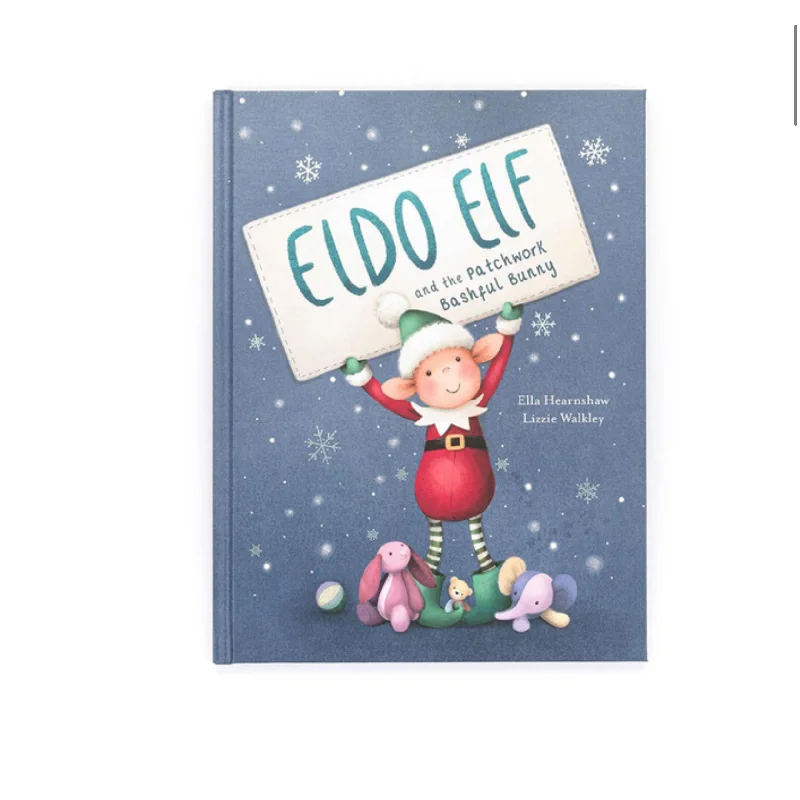 Cuddly and endearing Jellycat timeless appealEldo Elf Book
