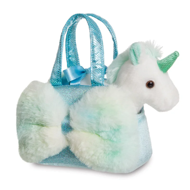 Enchanting and magical plush dollsFancy Pal Unicorn Aqua Pastel Soft Toy
