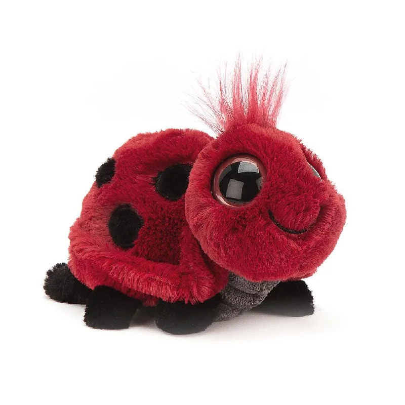 Cuddly and endearing Jellycat timeless appealFrizzles Ladybird