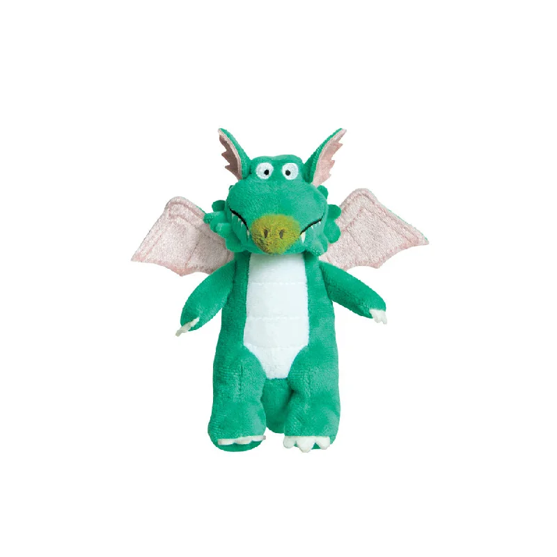 Playful and cheerful stuffed creaturesZog's Friend Green Dragon Soft Toy 6In