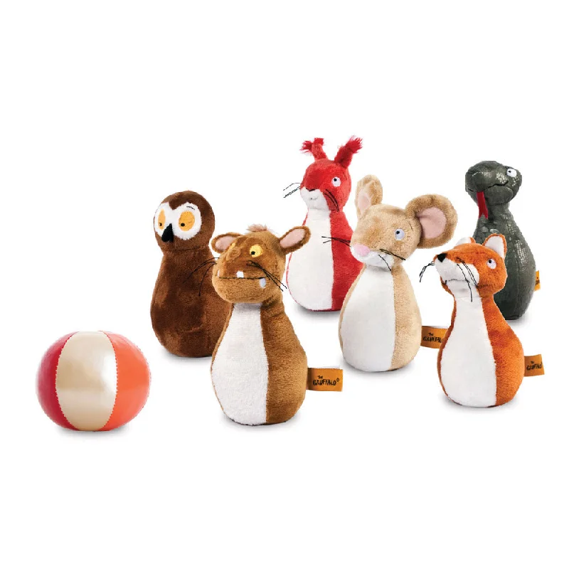 Cheerful and happy stuffed figuresThe Gruffalo's Child Skittles