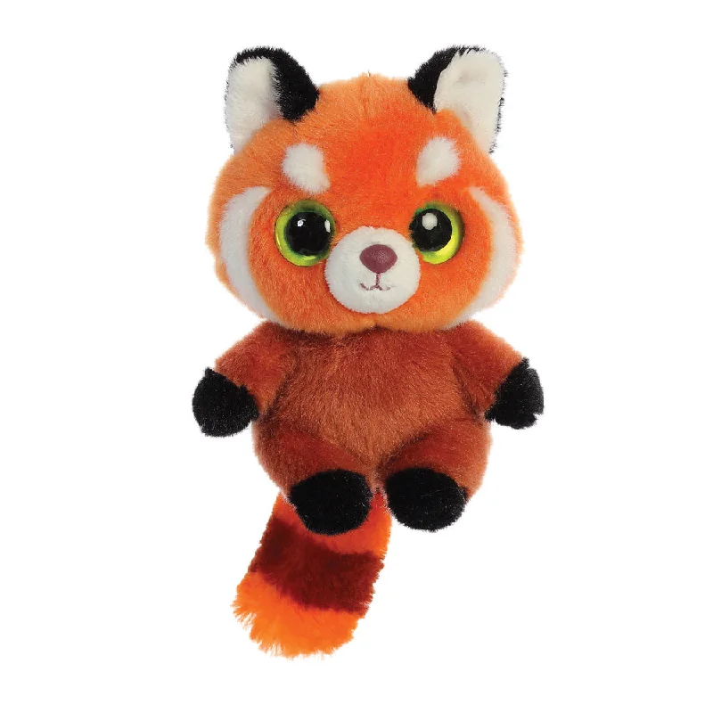 Adorable and charming plush figuresHapee Red Panda Soft Toy