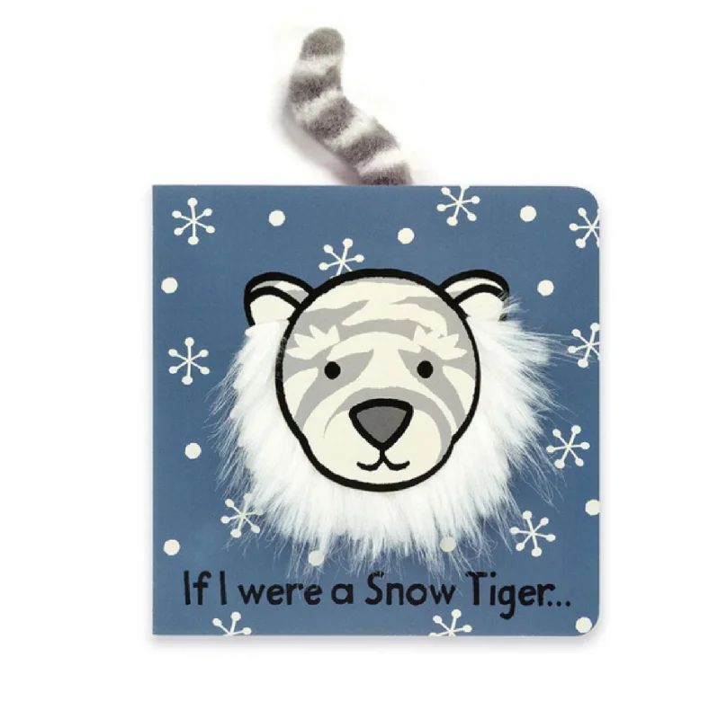 Fluffy and comforting Jellycat superior materialsIf I Were A Snow Tiger