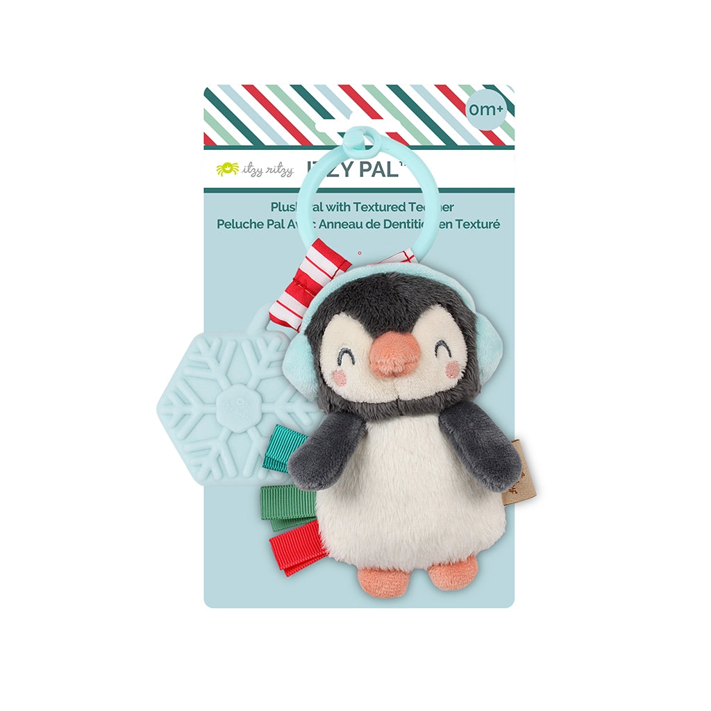 Cuddly and delightful Jellycat naptime buddiesItzy Ritzy Holiday Penguin Itzy Pal™ Plush + Teether Cuddly and delightful Jellycat naptime buddiesItzy Ritzy Holiday Penguin Itzy Pal™ Plush + Teether