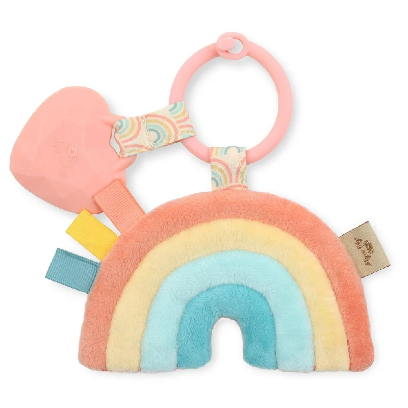Cozy and delightful Jellycat companionsItzy Ritzy Itzy Pal™ Plush + Teether Rainbow