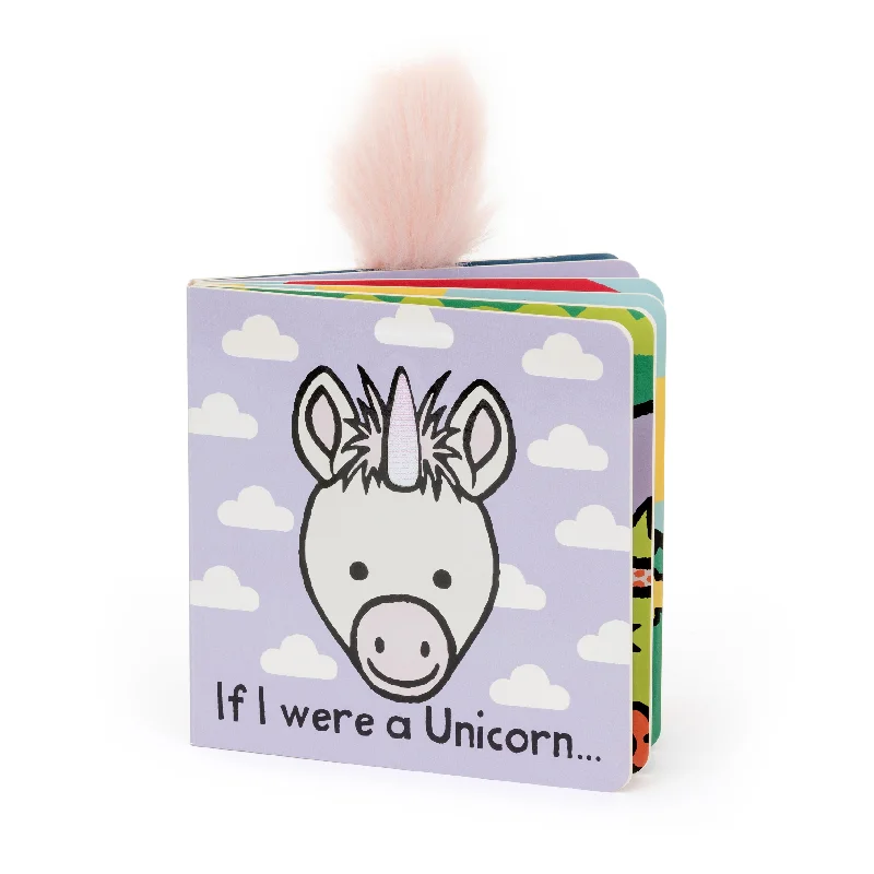 Adorable and plush Jellycat emotional support friends*NEW* Jellycat 2024 'If I Were A Unicorn' Book