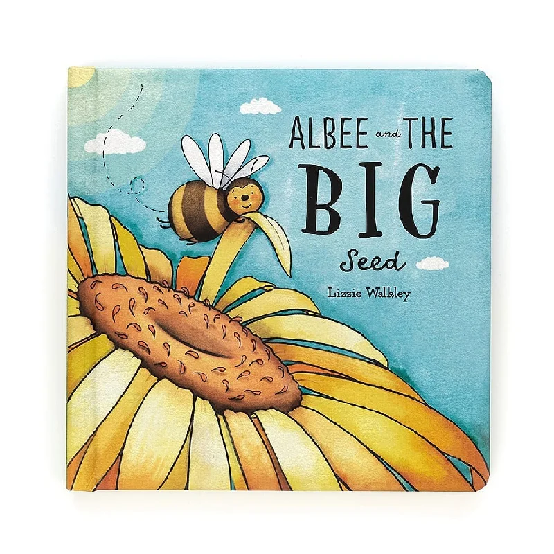 Fluffy and comforting Jellycat superior materialsJellycat Albee And The Big Seed Book Fluffy and comforting Jellycat superior materialsJellycat Albee And The Big Seed Book