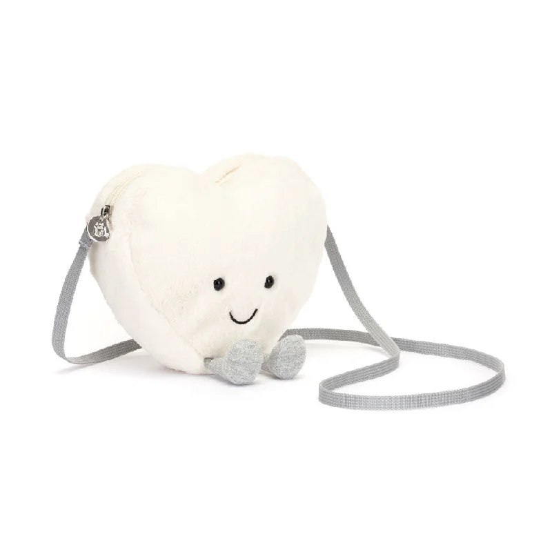 Cozy and gentle Jellycat attention to detailJellycat Amuseable Cream Heart Bag