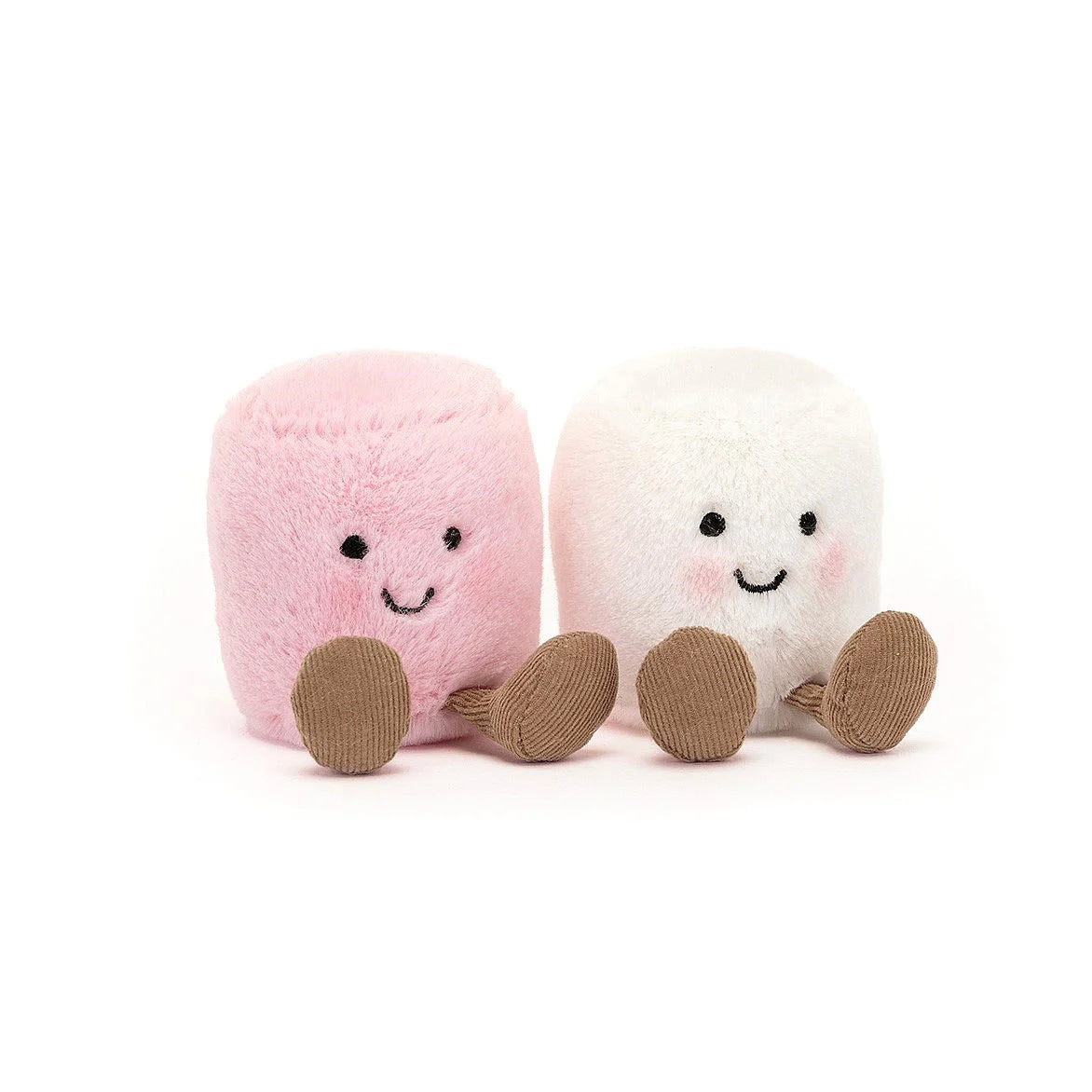 Huggable and sweet Jellycat all-around favoritesJellycat Amuseable Pink & White Marshmallows