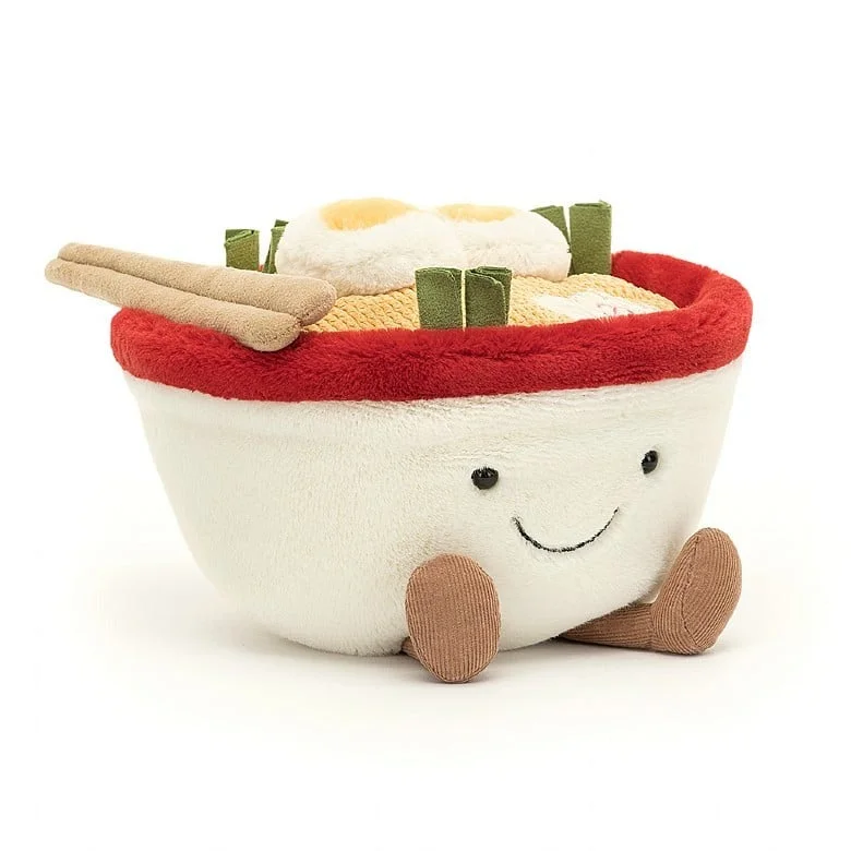 Huggable and charming Jellycat beloved by all ages.Jellycat Amuseable Ramen