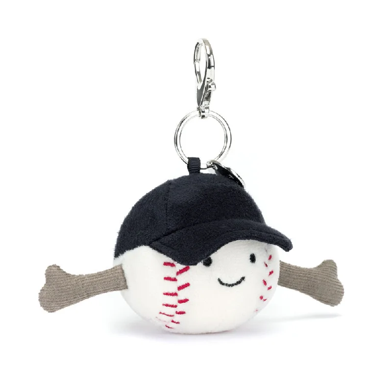 Fluffy and charming Jellycat itemsJellycat Amuseable Sports Baseball Bag Charm