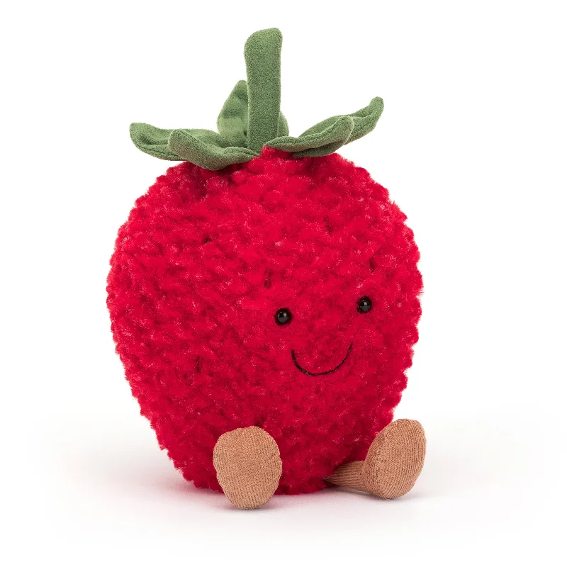 Huggable and charming Jellycat beloved by all ages.Amuseable Strawberry Red