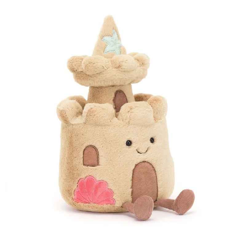 Huggable and charming Jellycat beloved by all ages.Jellycat Amuseables Sandcastle
