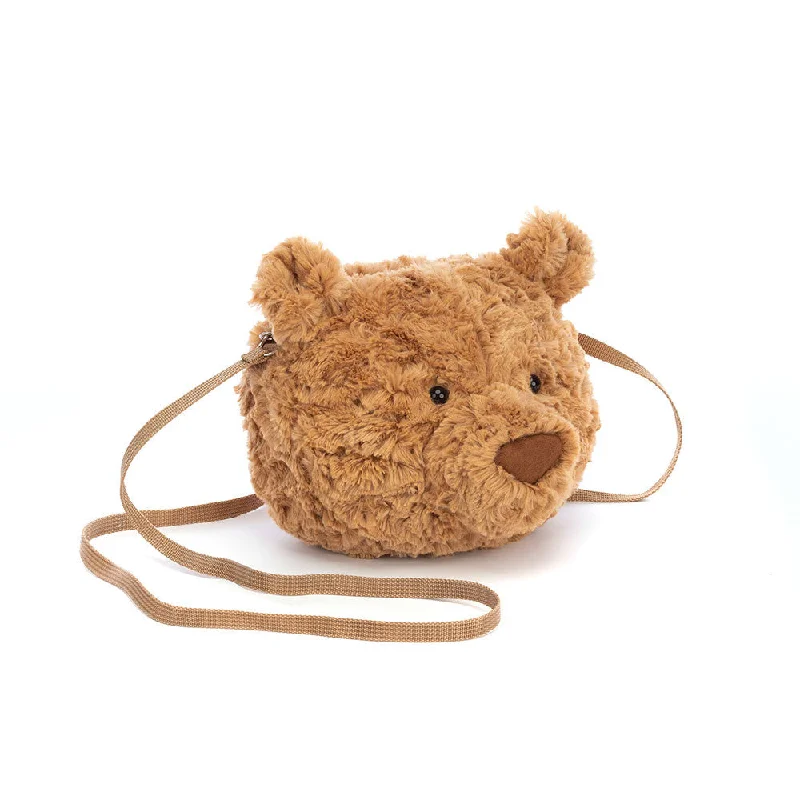 Huggable and charming Jellycat beloved by all ages.Jellycat Bartholomew Bear Bag