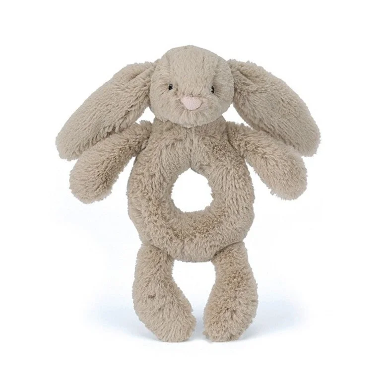 Fluffy and comforting Jellycat superior materialsJellycat Bashful Beige Bunny Grabber