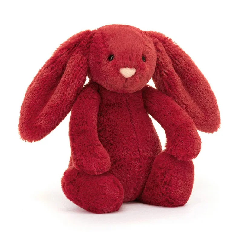 Fluffy and comforting Jellycat superior materialsJellycat Bashful Cranberry Bunny - Little Fluffy and comforting Jellycat superior materialsJellycat Bashful Cranberry Bunny - Little