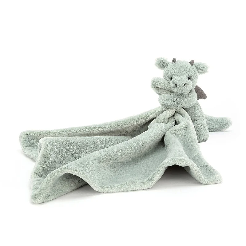 Adorable and plush Jellycat emotional support friendsJellycat Bashful Dragon Soother