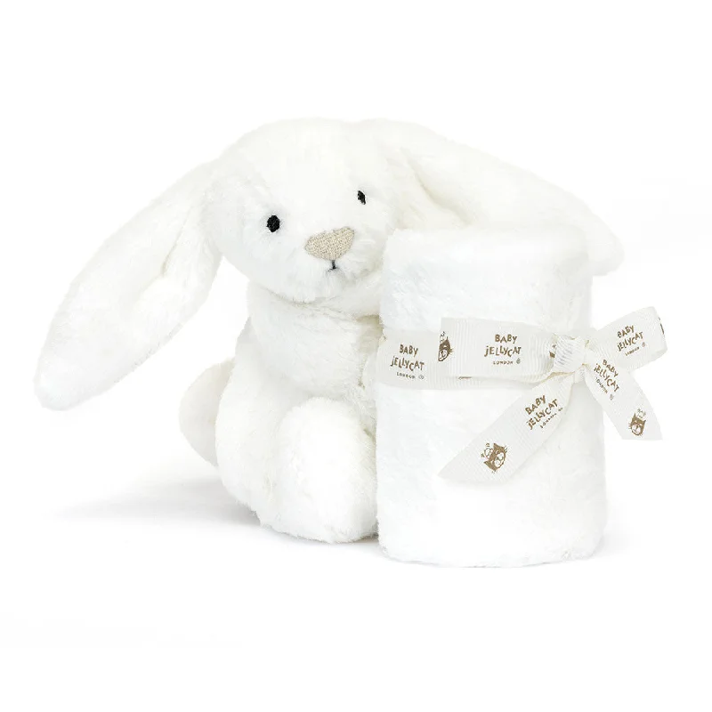 Cuddly and snuggly Jellycat snuggle partnersJellycat Bashful Luxe Bunny Luna White Soother