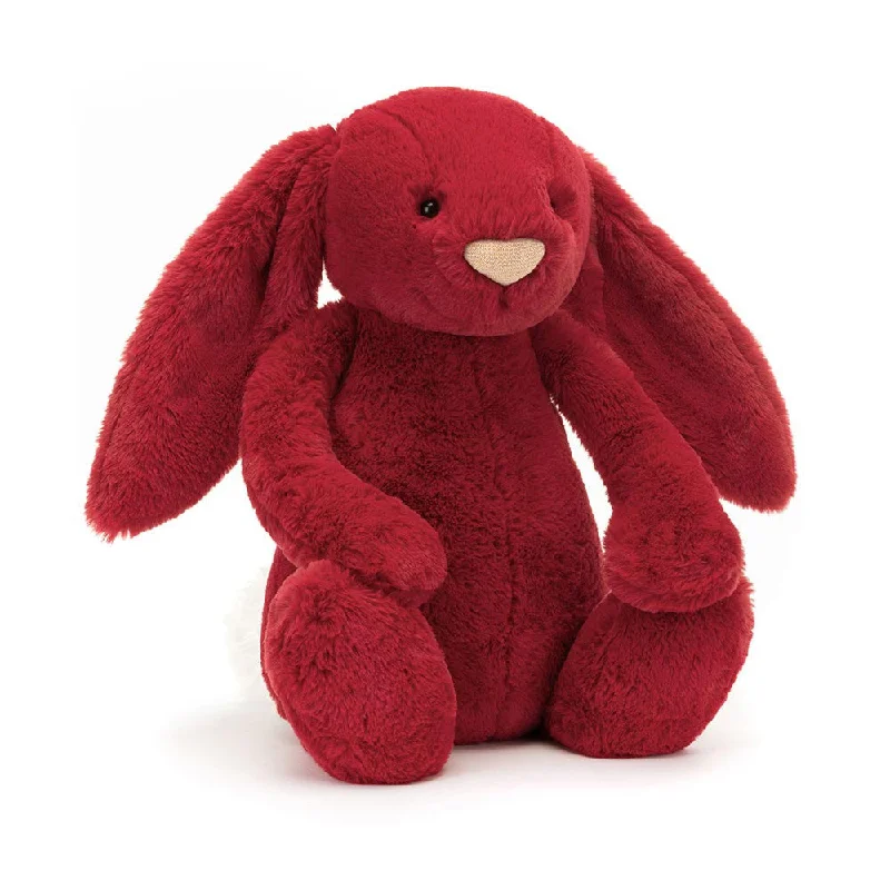 Adorable and gentle Jellycat friendsJellycat Bashful Luxe Bunny Scarlett - Huge