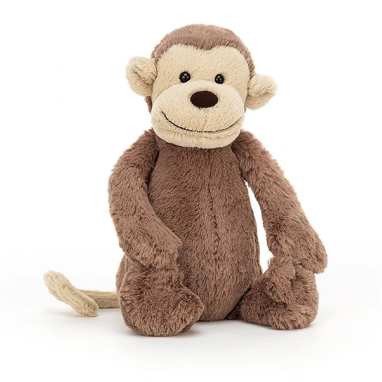 Huggable and comforting Jellycat creationsBashful Monkey - Medium