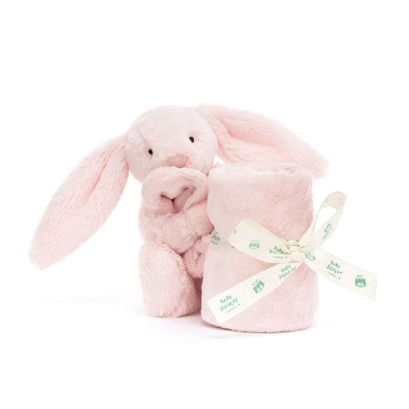 Adorable and gentle Jellycat friendsJellycat Bashful Pink Bunny Soother