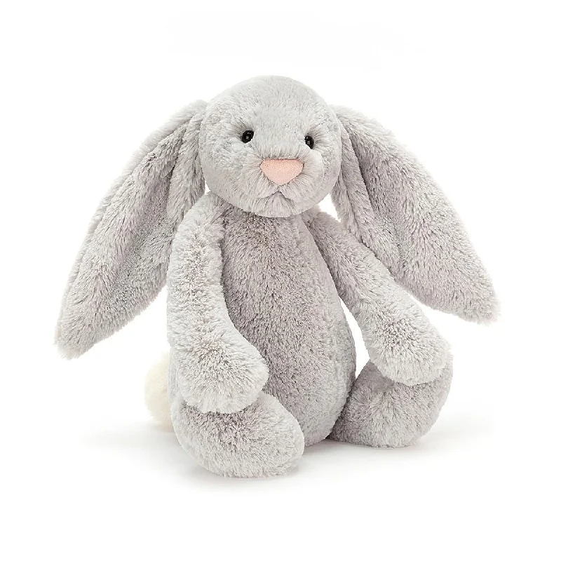 Fluffy and warm toy companionsJellyCat Bashful Silver Bunny Soft Toy - Large H36cm