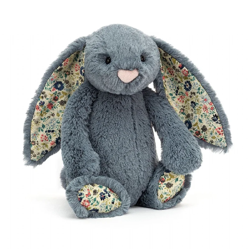 Cheerful and happy stuffed figuresJellyCat Blossom Dusky Blue Bunny - Medium H31cm