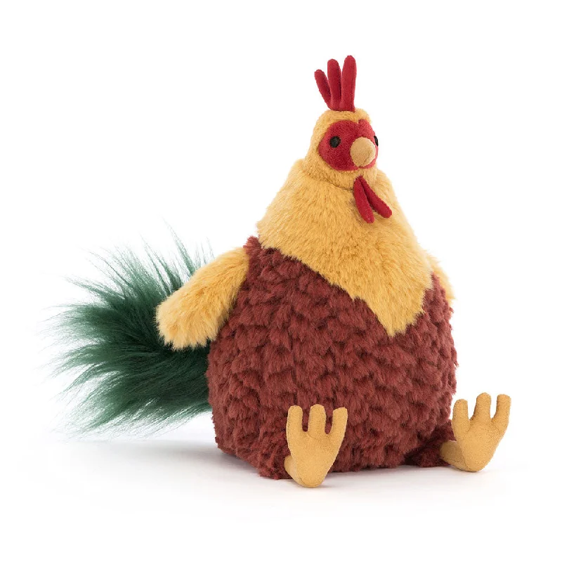 Fluffy and charming Jellycat itemsJellycat Cluny Cockerel